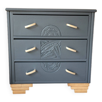 Vintage art deco chest of drawers
