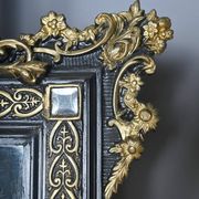 Important Mirror with Pediment, Napoleonic III period – 2nd half of the 19th century