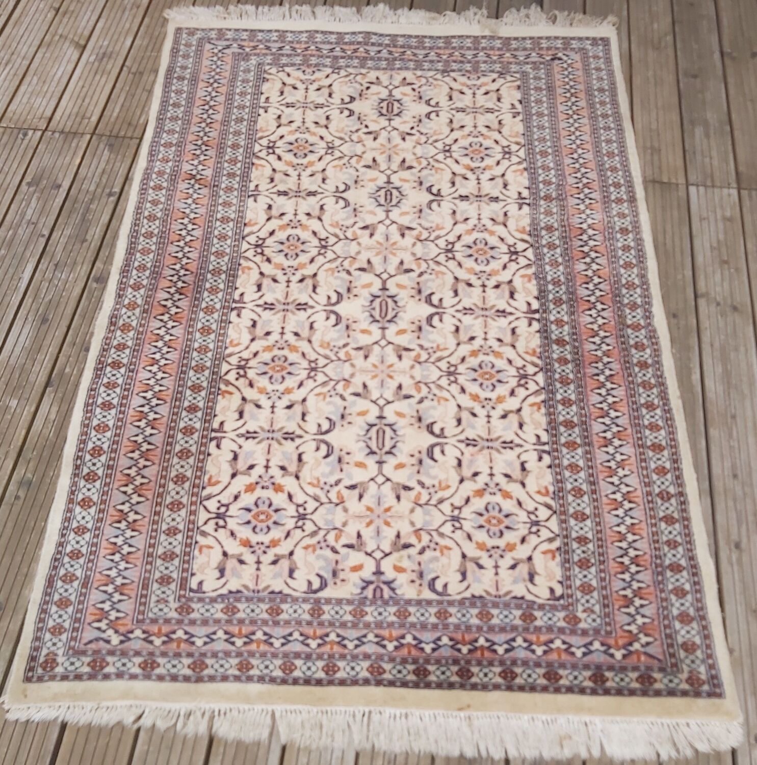 Hand-knotted wool rugs 124x200cm