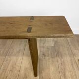 Banc de ferme ancien 2 mètres
