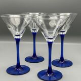 Set of 4 Luminarc cocktail glasses made in France