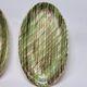2 Oval Plates Dishes Saint Clément France Vintage Hand Painted