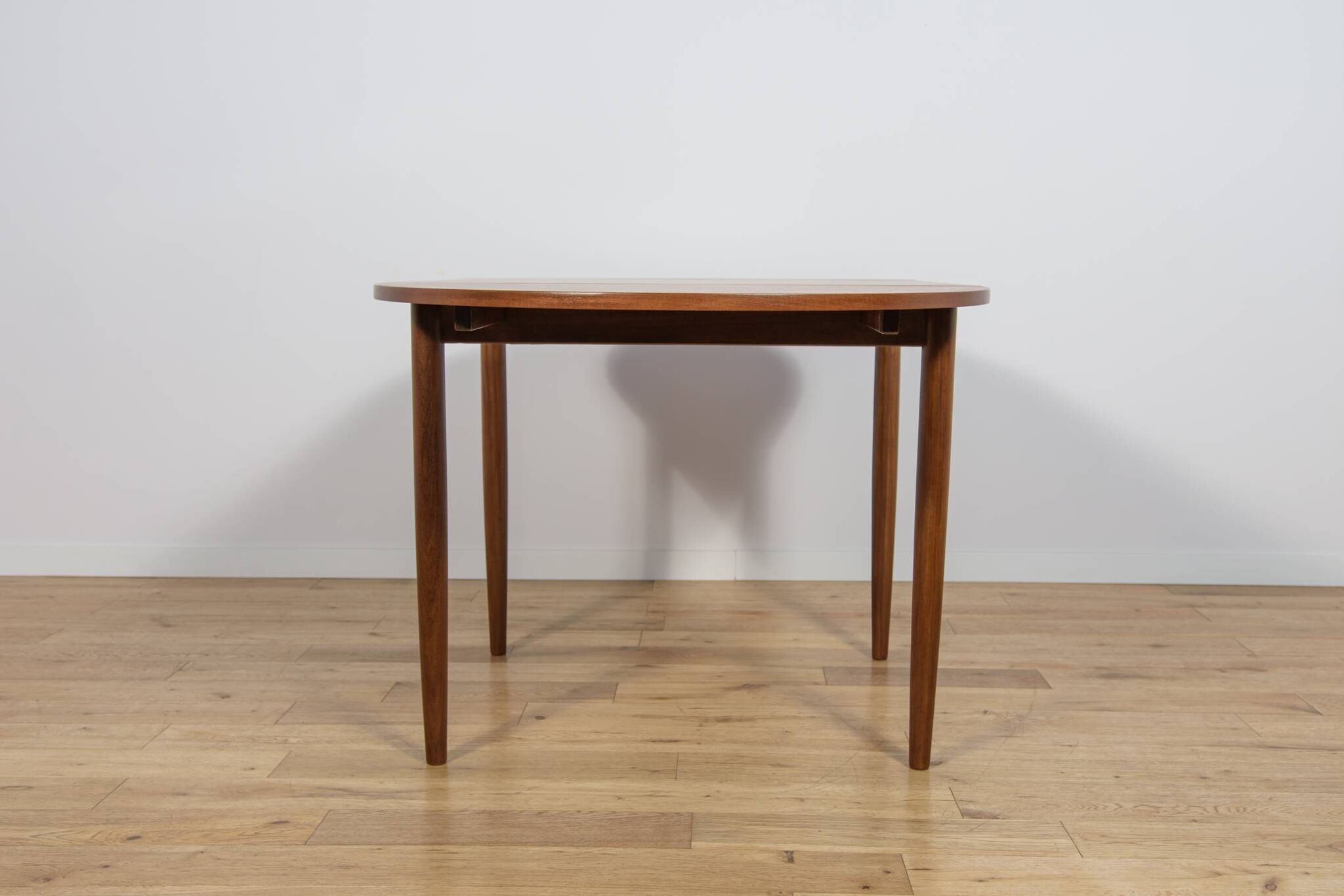 Table à manger extensible en teck et palissandre des années 1960, Danemark.