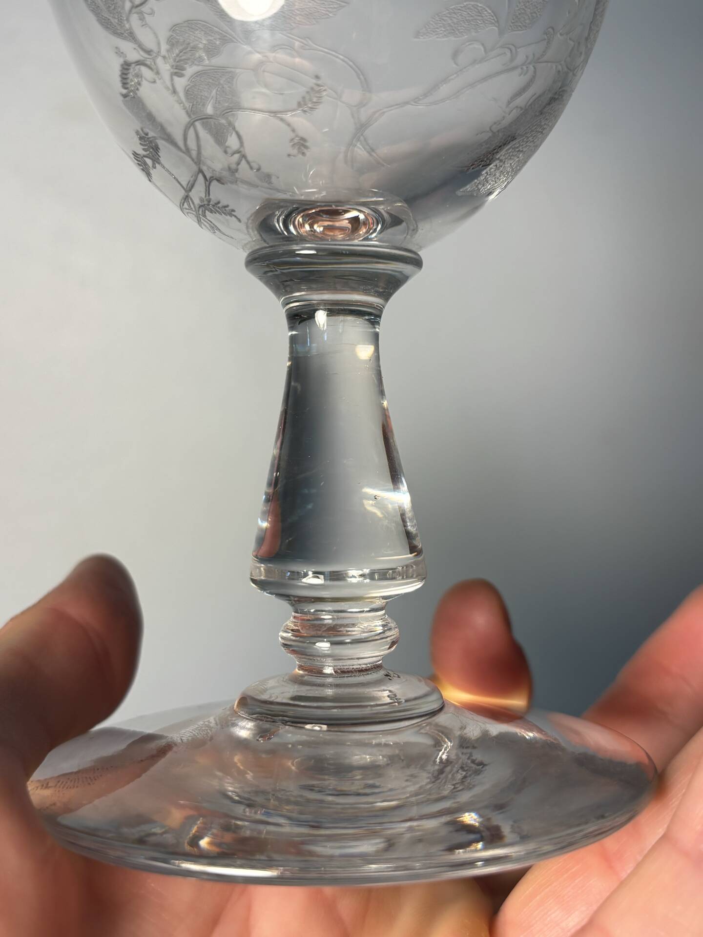 Water glass Baccarat early 20th century