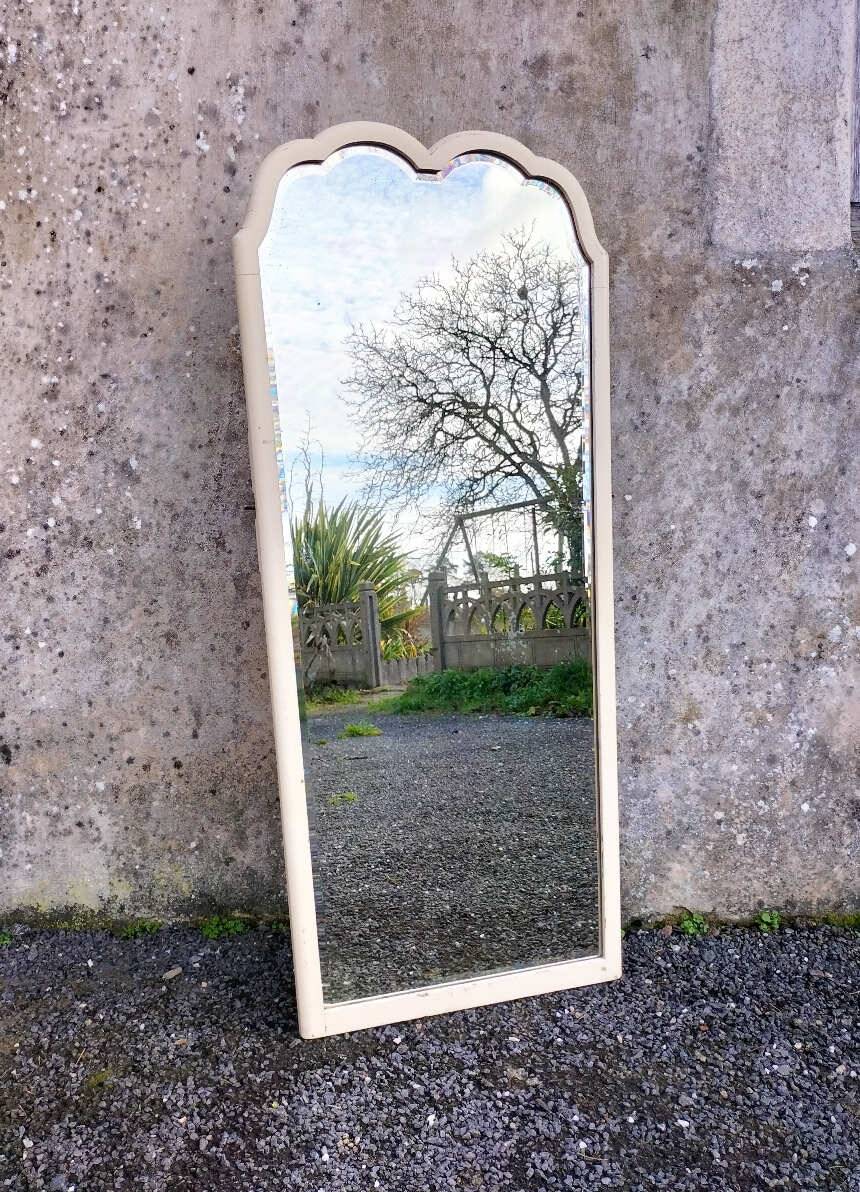 Grand miroir à poser