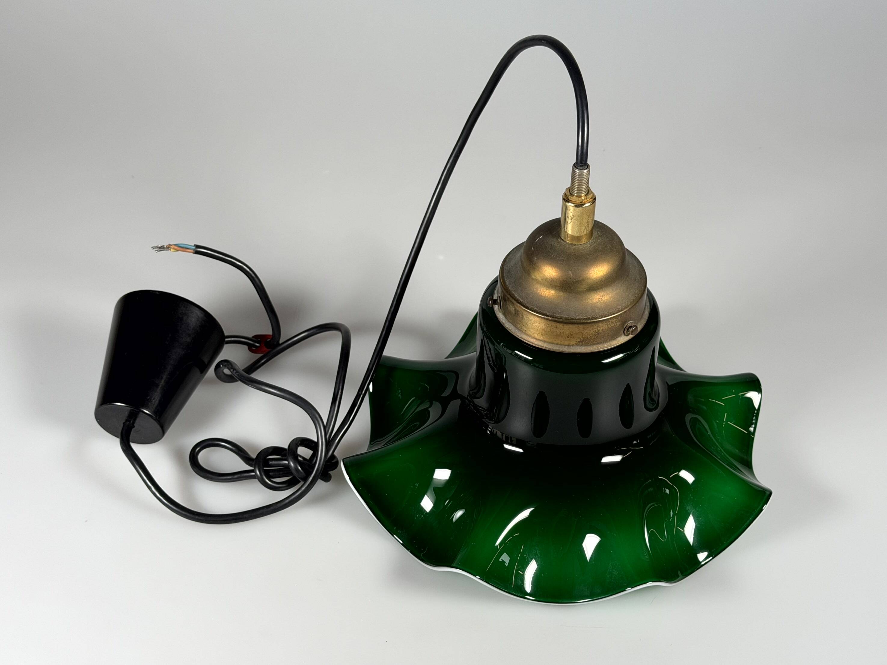 1960s 1970s Hanging Lamp from Peill & Putzler Germany Space Age Design