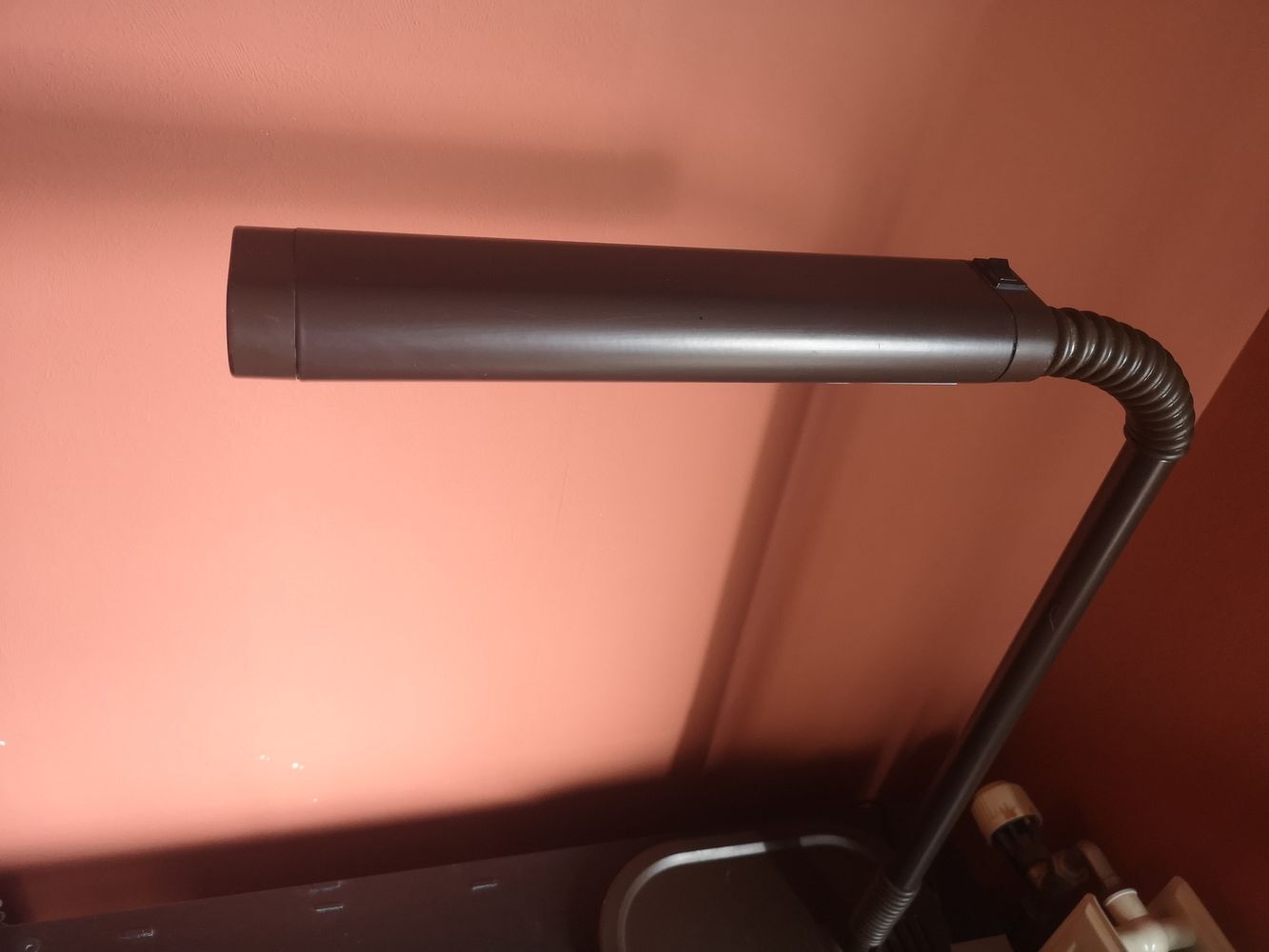 Lampe de bureau Manade marron - Années 1980