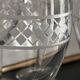 Grands verres en cristal