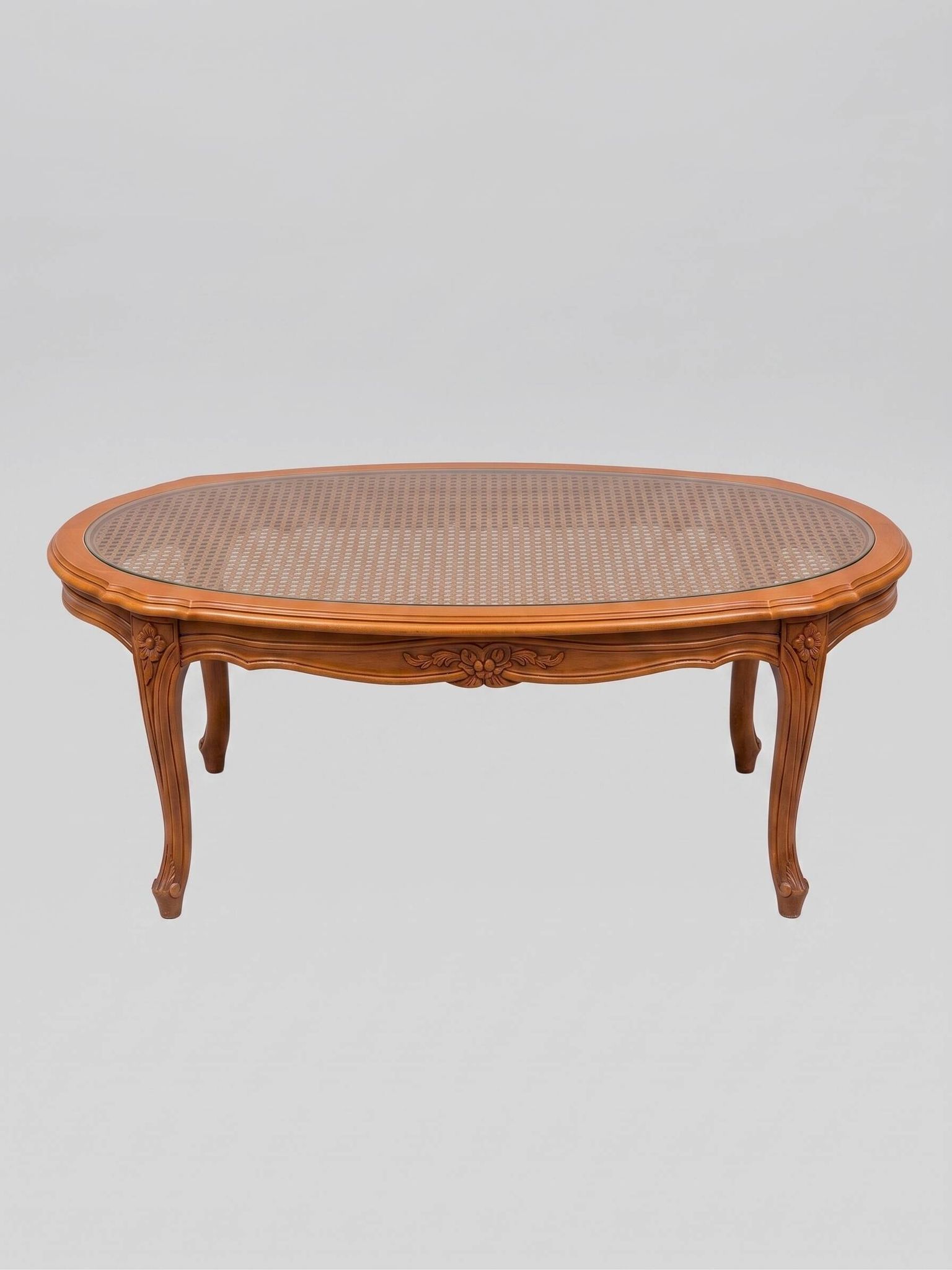 Table basse ovale