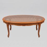 Table basse ovale