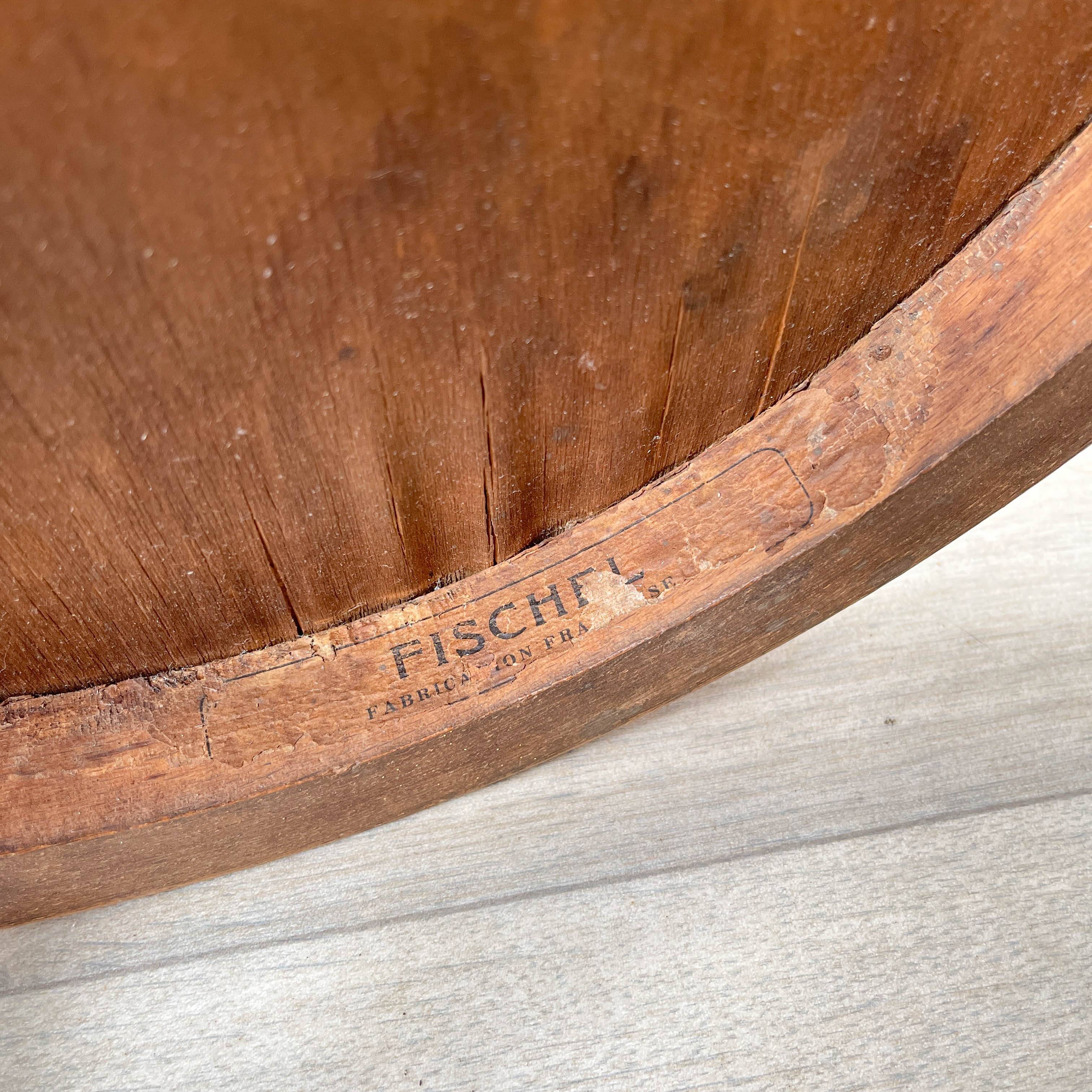 Fischel bistro chair engraved 1920