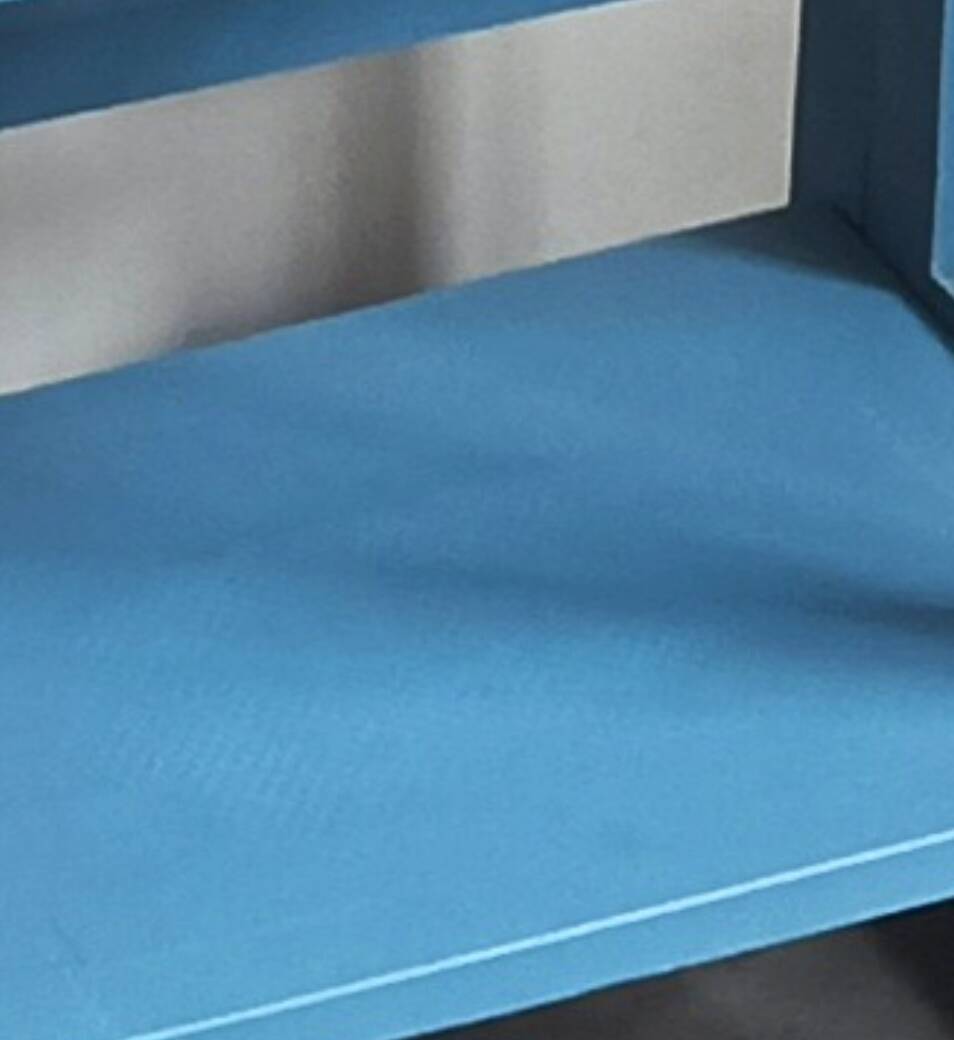 Folding bookseller's bookcase shelf