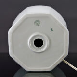 White porcelain lamp by Pillivuyt, Japonisme, France, circa 1970