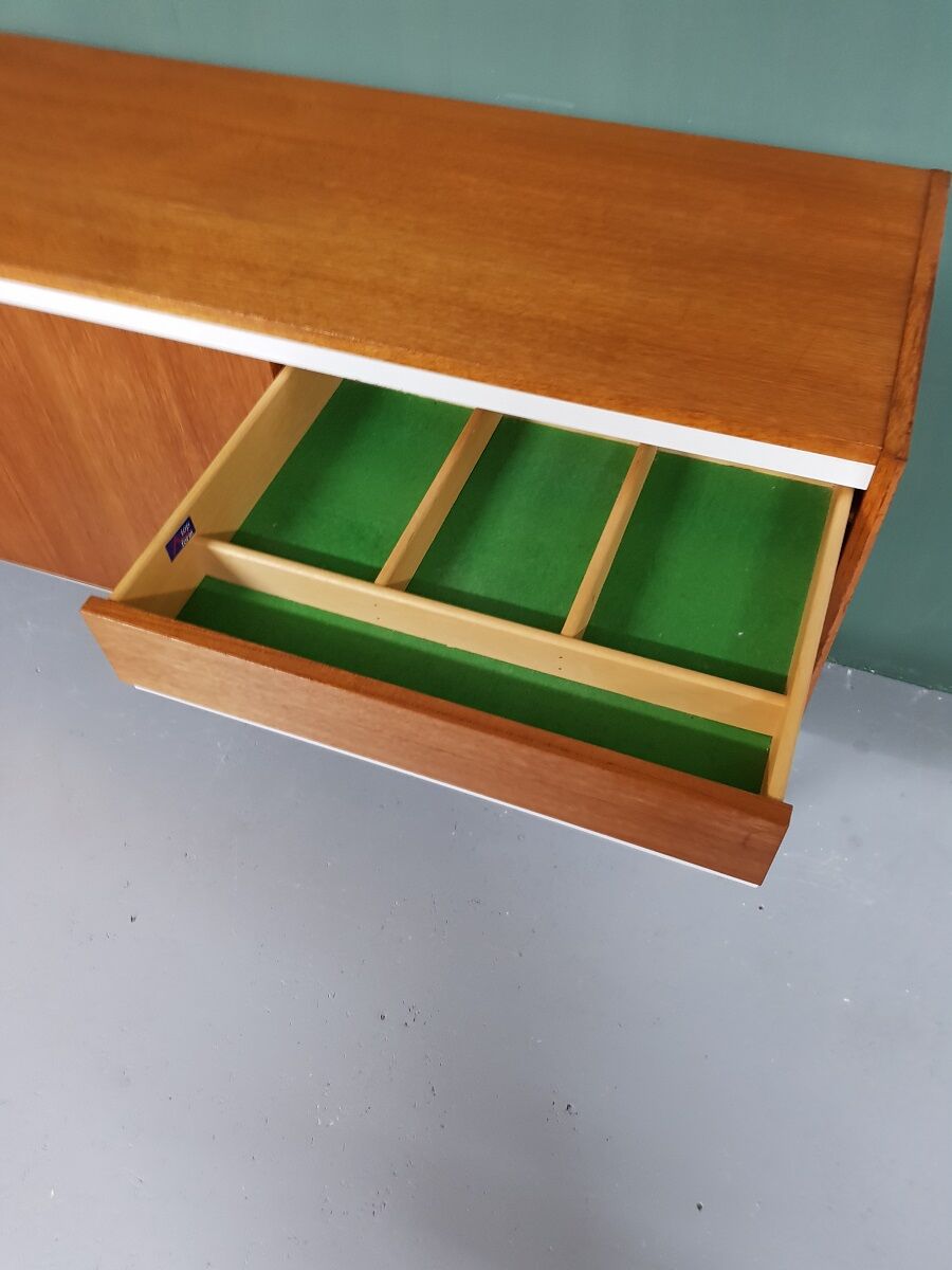 Vintage dutch topform teak sideboard from the 1960