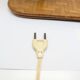 Superbe Lampe rotin vintage