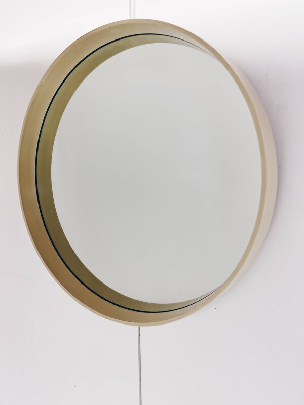 Miroir rond années 60