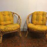Vintage rattan chairs