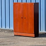 Armoire/Buffet Scandinave compacte vintage en teck, 1960