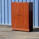 Vintage compact Scandinavian teak cabinet/sideboard, 1960s
