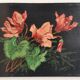 Still life Oil on wooden panel