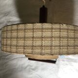 Scandinavian teak pendant light from the 60s/70s vintage