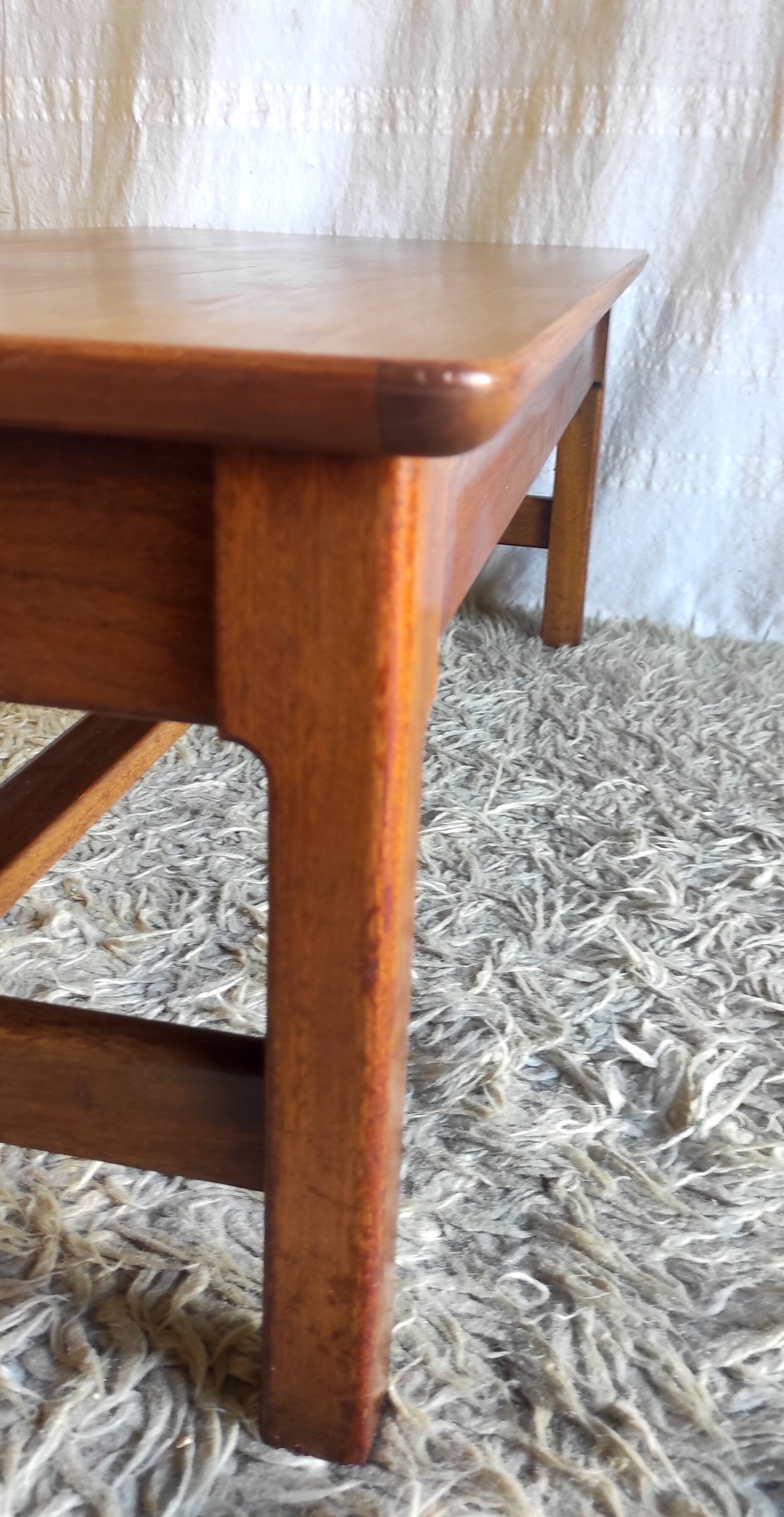 Scandinavian-style teak coffee table - mid-20th century