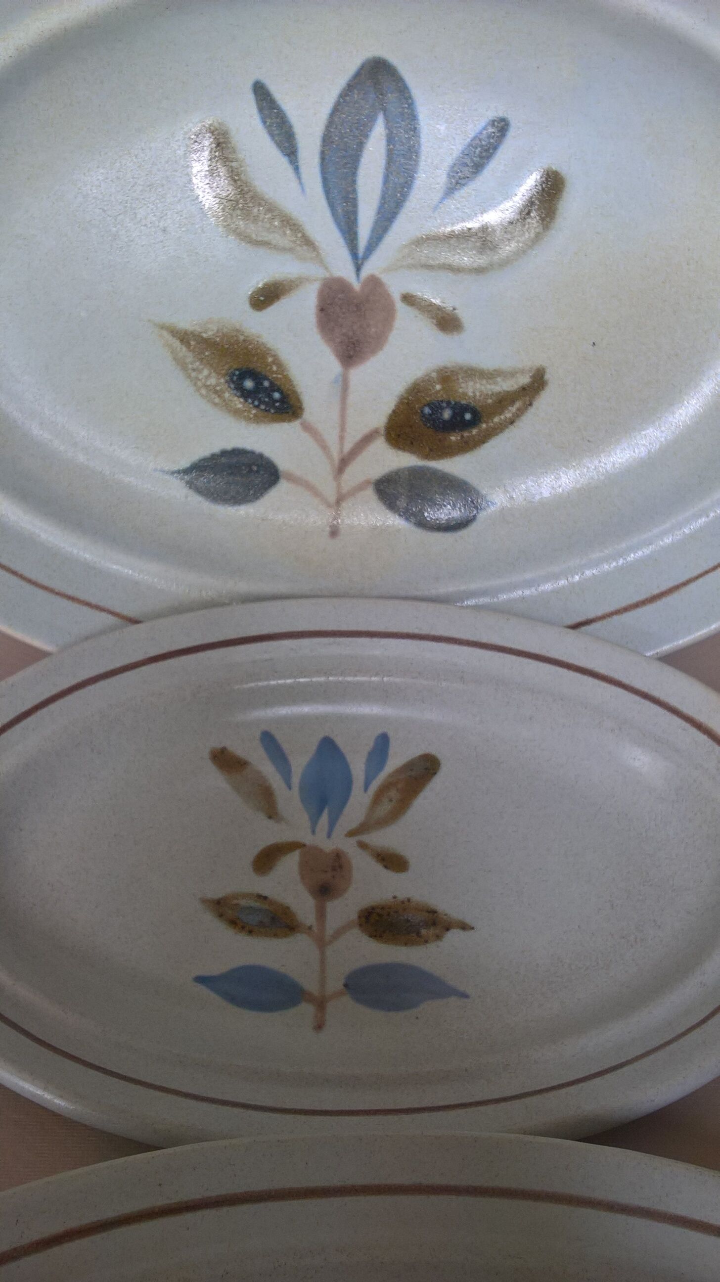 St Amand dish and serving bowls, Béarn 1713 model