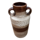 Vase in shades of brown and beige, ceramic - 1960s/1970s