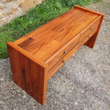 Low furniture, wood, 4 drawers, vintage, 60