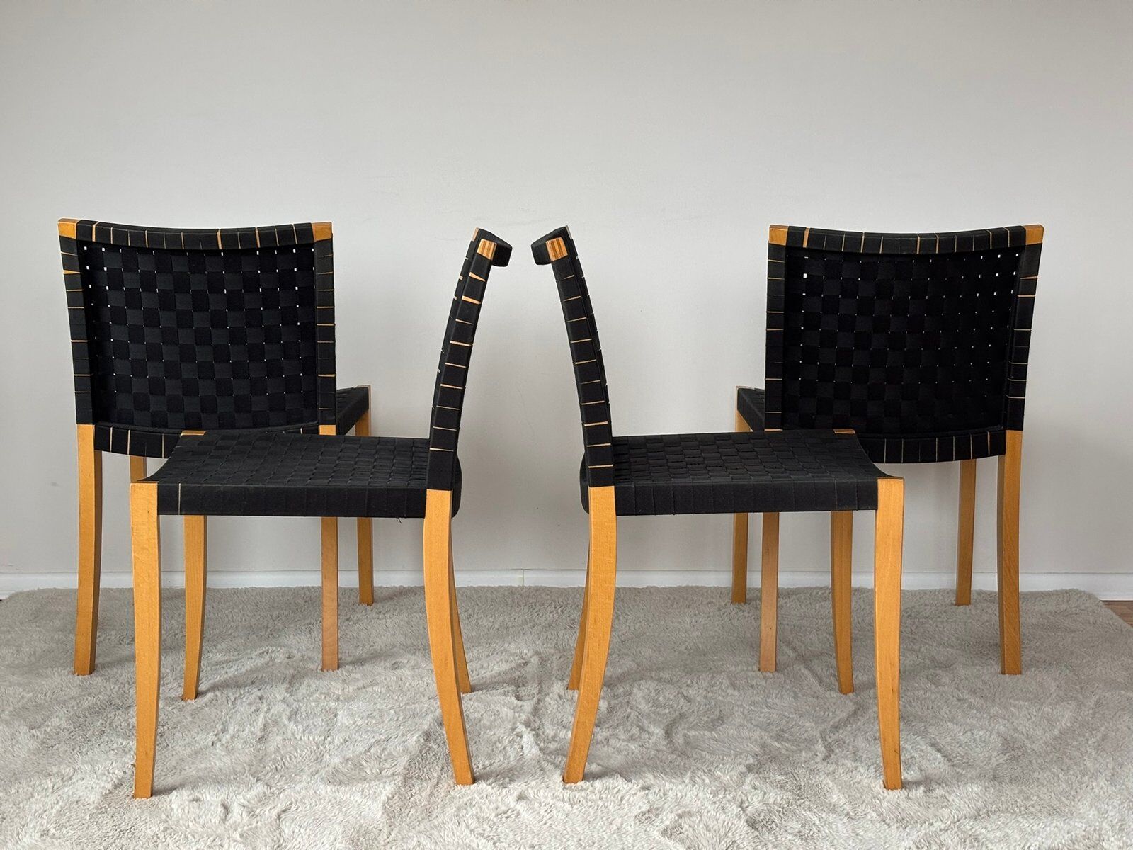 Model 737 chairs by Peter Maly for Thonet, 1990s set of 4