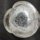 Daum bubble glass vase