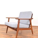 Mid-Century Danish Teak Armchair, 1960s.