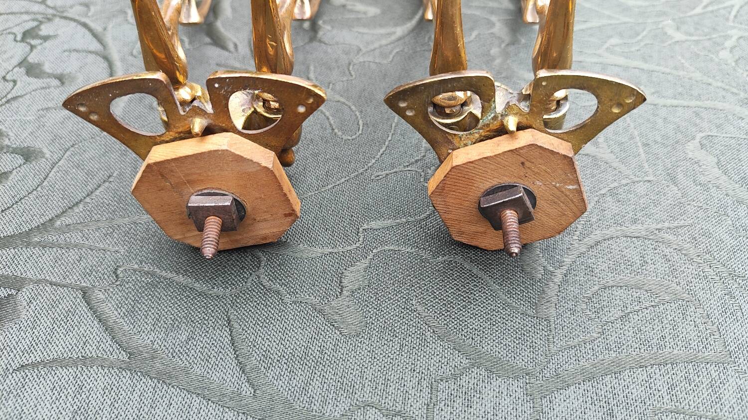 Pleyel art nouveau wall lights