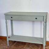 Celadon reception stool