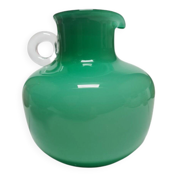 Postmodern jug from Tarnowiec Glassworks, Poland, 1970s