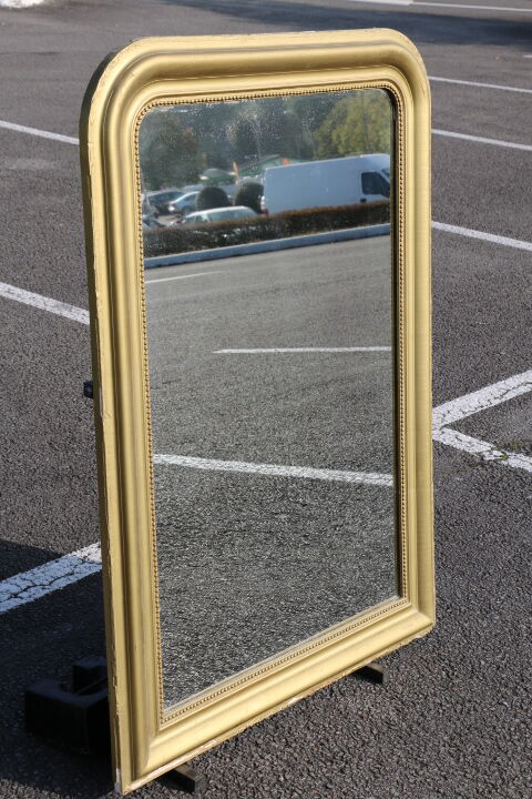 Golden mirror  130x93cm