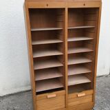 Curtain filing cabinet