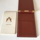 Vintage quilted leather desk set design 70 years