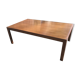 Table basse scandinave en teck