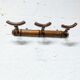 Art Deco Coat Rack in Turned Wood