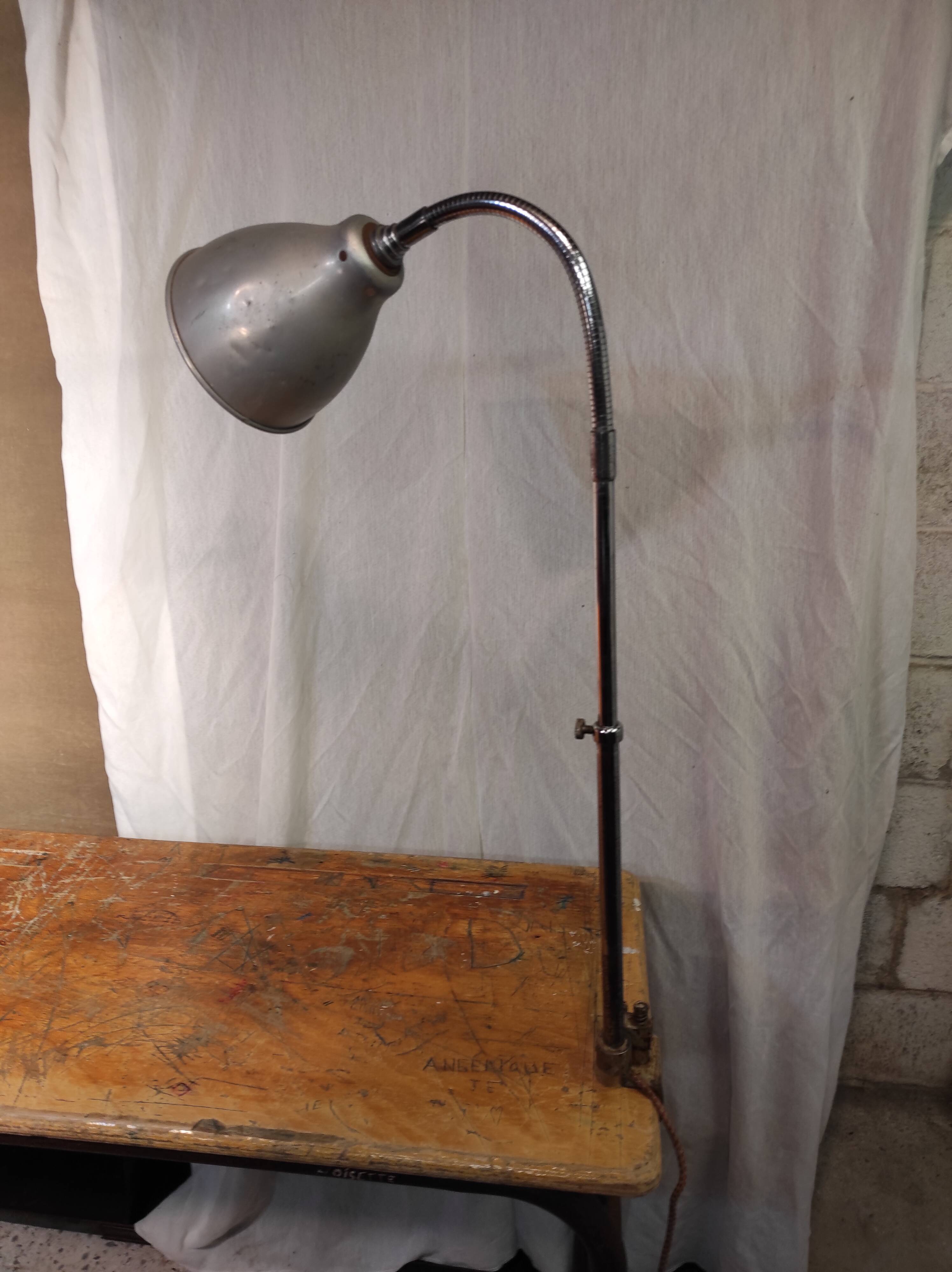 Workshop lamp ki-e-klair Alphonse Pinoit 1950