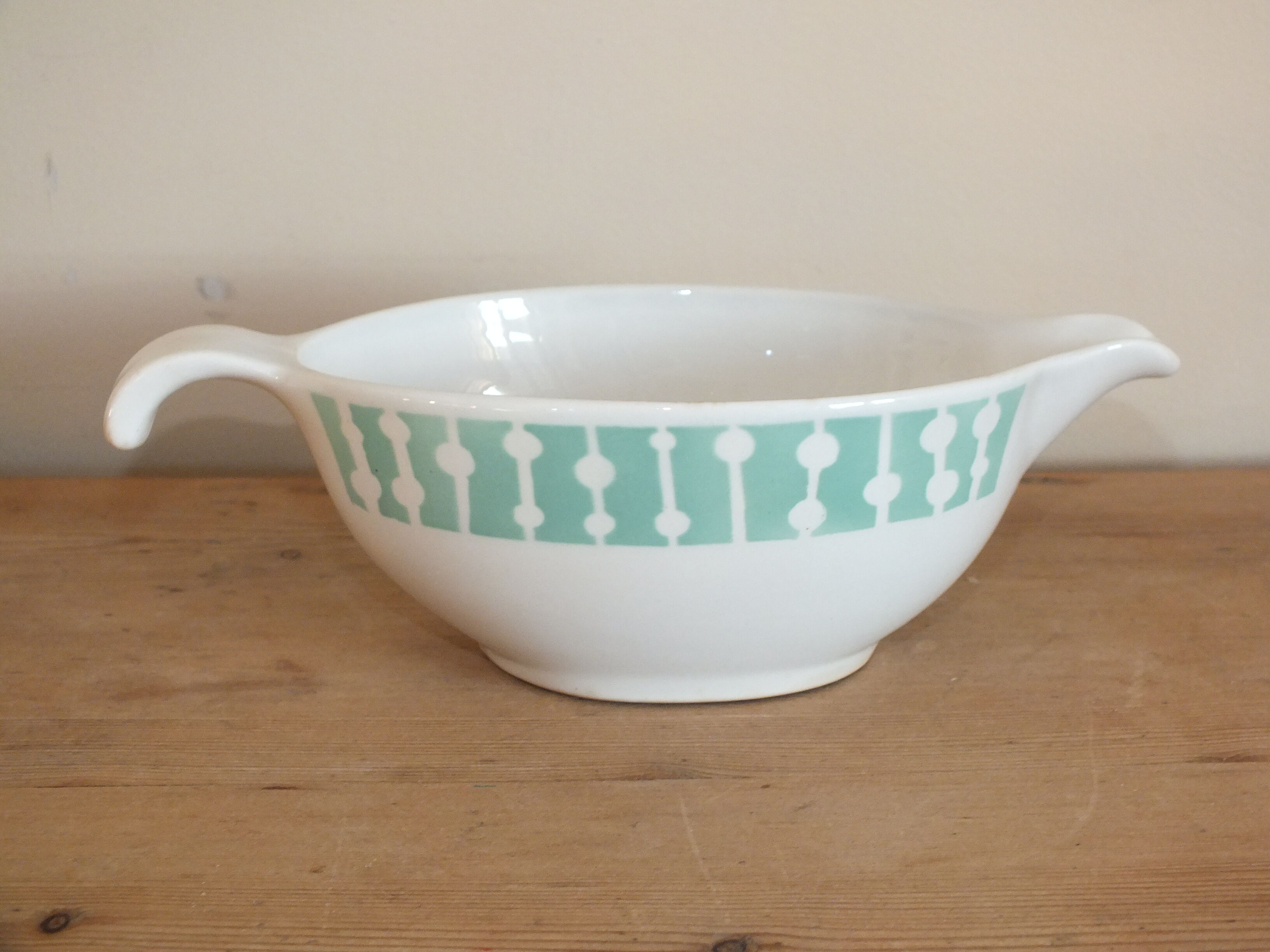 Saucière Vintage 50s Digoin and Sarreguemines service Domrémy