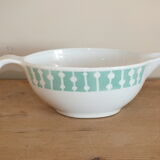 Saucière Vintage 50s Digoin and Sarreguemines service Domrémy