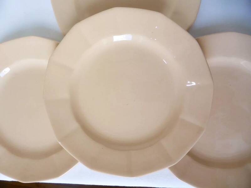 4 dessert plates from Digoin Sarreguemines 220623