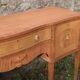 English-made enfilade in Louis XVI style with light wood veneers.