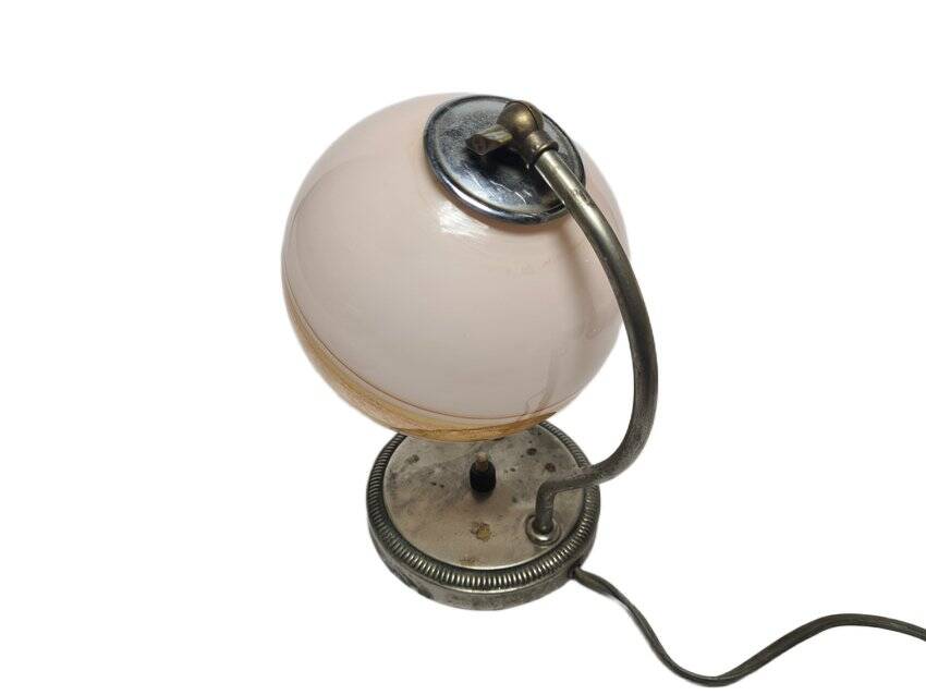 Art Deco bedside lamp, Belgium, 1950s