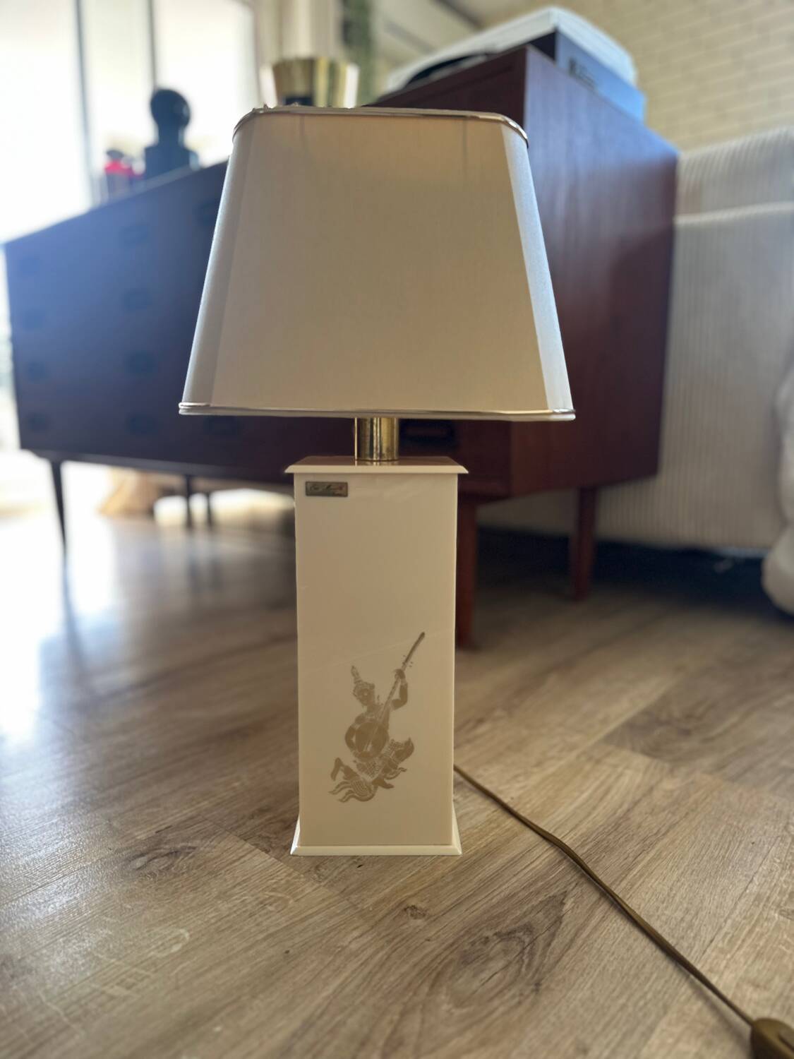 Vintage design lamp by Eric Maville, made in France in the 1970s.