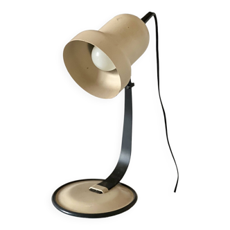 Vintage beige table lamp