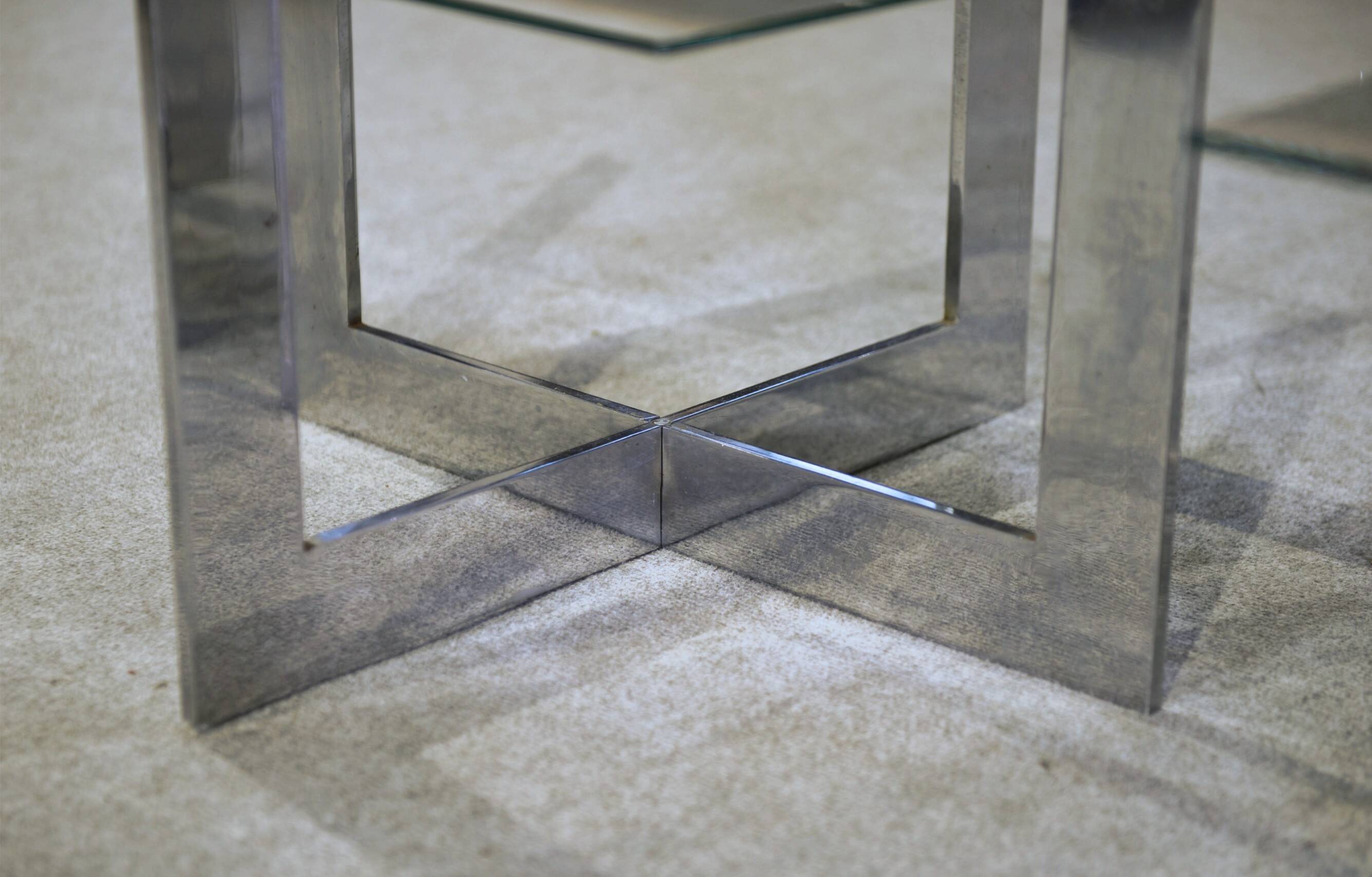 Pair of 1950s design coffee tables