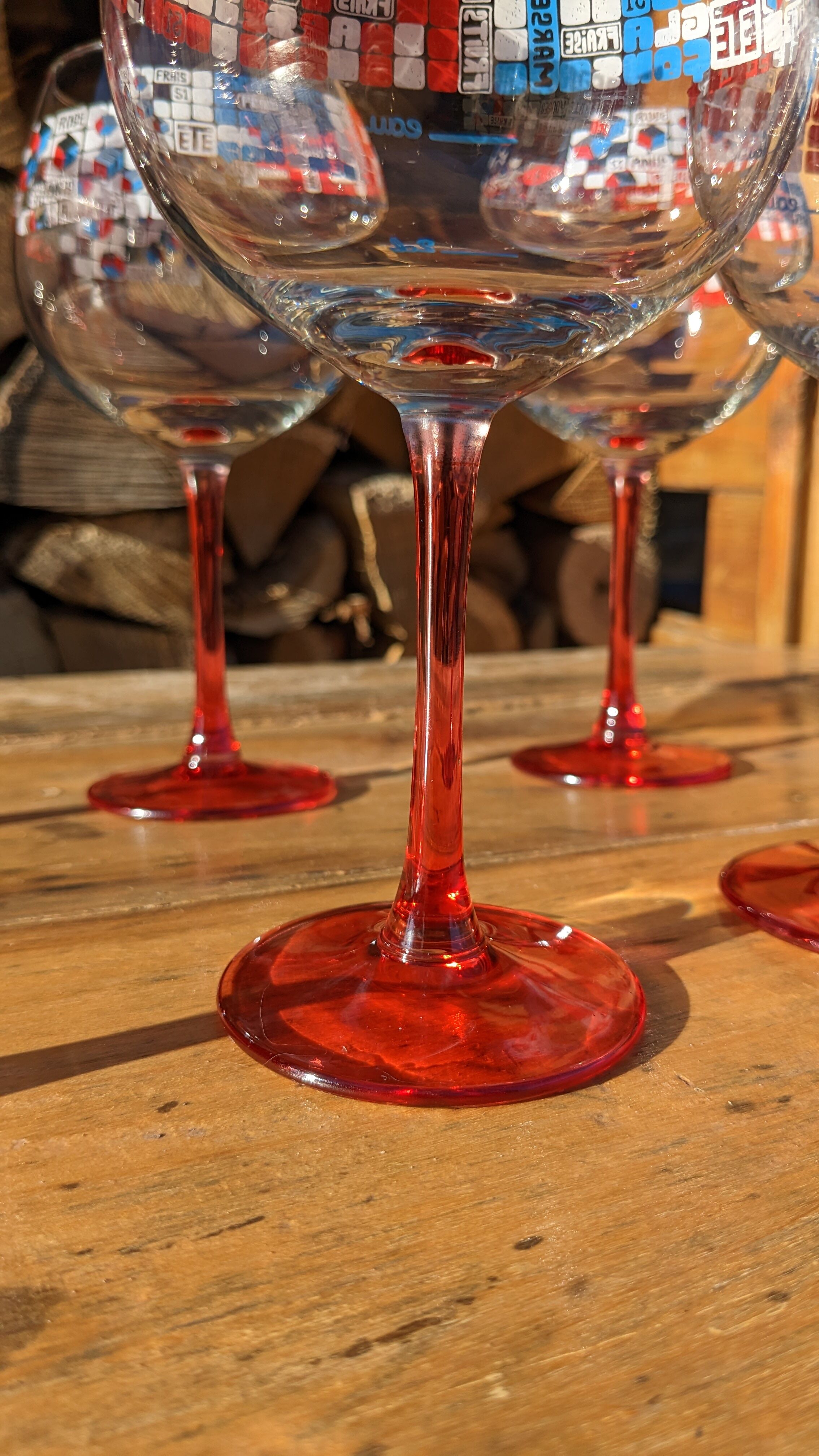 Glasses Pastis 51 rosé pool by six